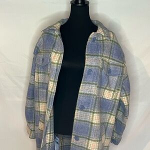 FOREVER21 PLAID JACKET